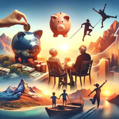 DALL·E 2023-11-16 16.41.54 - A visually engaging image representing the concept of family financial planning and investment. The image should include a piggy bank, symbolizing sav